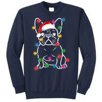 Christmas Lights Dog French Bulldog Sweatshirt