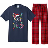 Christmas Lights Dog French Bulldog Pajama Set