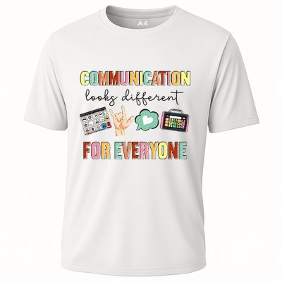 Communication Looks Different For Everyone Speech Therapy Performance Shirt