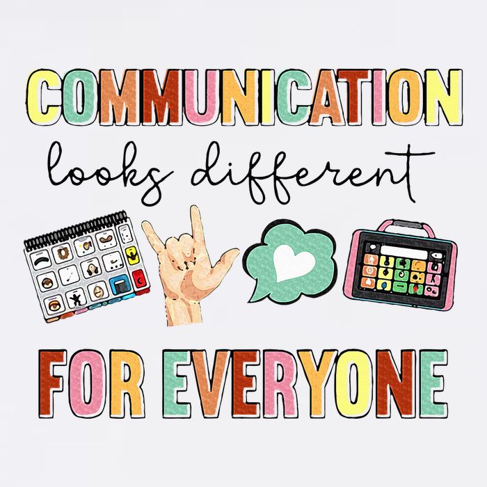 Communication Looks Different For Everyone Speech Therapy Sustainable Bucket Hat