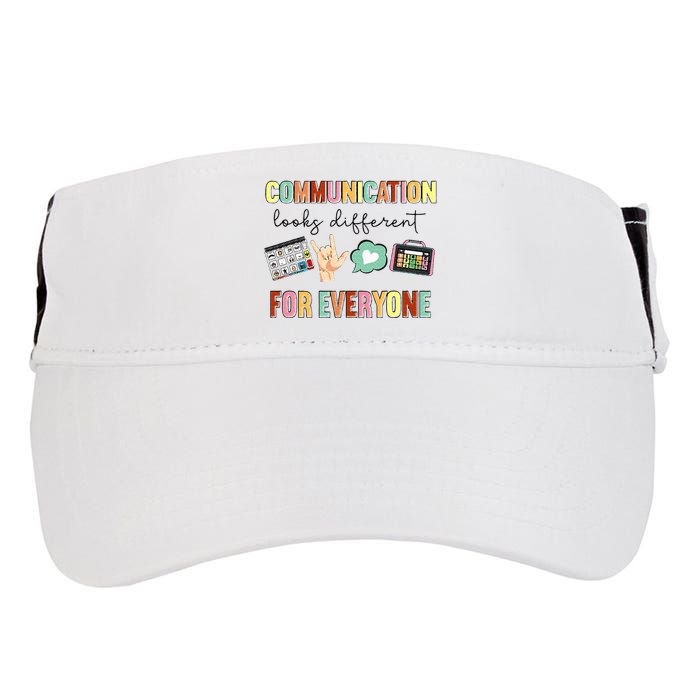 Communication Looks Different For Everyone Speech Therapy Adult Drive Performance Visor