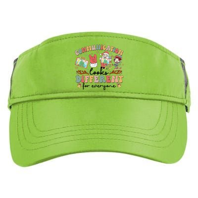 Communication Looks Different For Everyone Slp Christmas Adult Drive Performance Visor