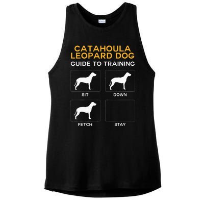 Catahoula Leopard Dog Guide To Training Dog Obedience Ladies PosiCharge Tri-Blend Wicking Tank