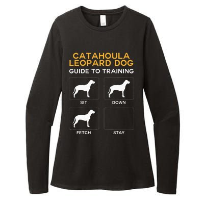 Catahoula Leopard Dog Guide To Training Dog Obedience Womens CVC Long Sleeve Shirt