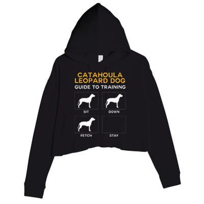 Catahoula Leopard Dog Guide To Training Dog Obedience Crop Fleece Hoodie