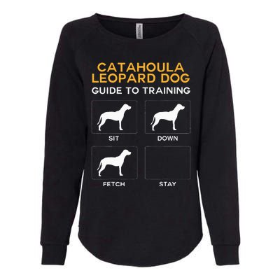 Catahoula Leopard Dog Guide To Training Dog Obedience Womens California Wash Sweatshirt