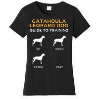 Catahoula Leopard Dog Guide To Training Dog Obedience Women's T-Shirt