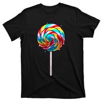 Cute Lollipop Design Lollipop Candy Lover T-Shirt