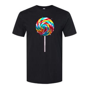 Cute Lollipop Design Lollipop Candy Lover Softstyle CVC T-Shirt