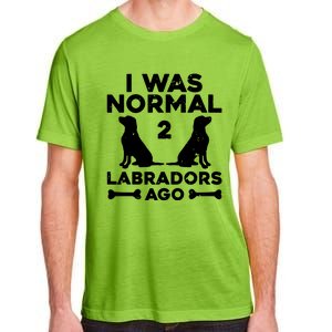 Cute Labrador Design For Men Women Labrador Retriever Lovers Adult ChromaSoft Performance T-Shirt