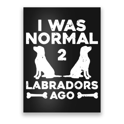 Cute Labrador Design For Men Women Labrador Retriever Lovers Poster