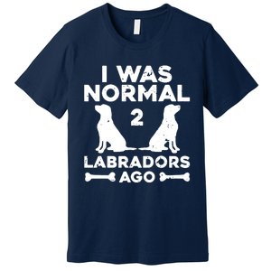 Cute Labrador Design For Men Women Labrador Retriever Lovers Premium T-Shirt