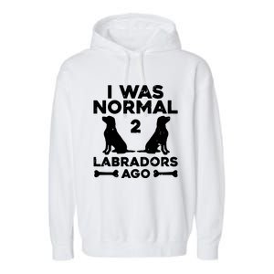 Cute Labrador Design For Men Women Labrador Retriever Lovers Garment-Dyed Fleece Hoodie