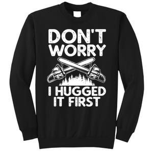 Cute Lumberjack Design For Logging Arborist Logger Sweatshirt