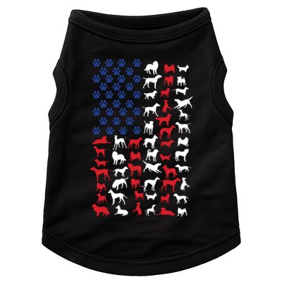 Dog Flag Usa Doggie Tank
