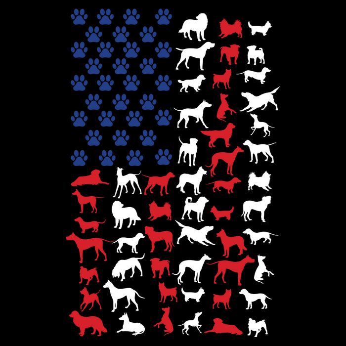 Dog Flag Usa Impact Tech Backpack