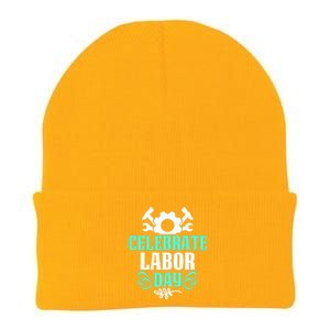 Celebrate Labor Day Gift Knit Cap Winter Beanie