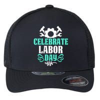 Celebrate Labor Day Gift Flexfit Unipanel Trucker Cap