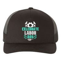 Celebrate Labor Day Gift Yupoong Adult 5-Panel Trucker Hat