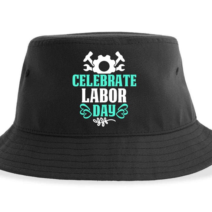 Celebrate Labor Day Gift Sustainable Bucket Hat