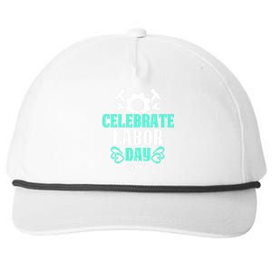 Celebrate Labor Day Gift Snapback Five-Panel Rope Hat