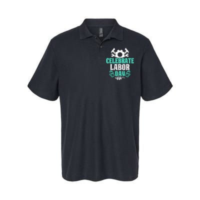 Celebrate Labor Day Gift Softstyle Adult Sport Polo