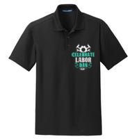 Celebrate Labor Day Gift Dry Zone Grid Polo