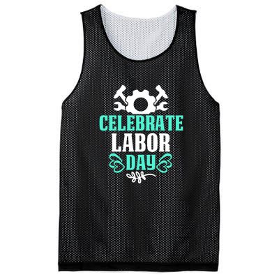 Celebrate Labor Day Gift Mesh Reversible Basketball Jersey Tank