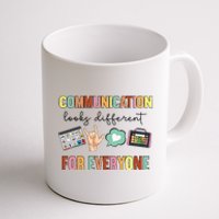 Communication Looks Different For Everyone Speech Therapy Coffee Mug