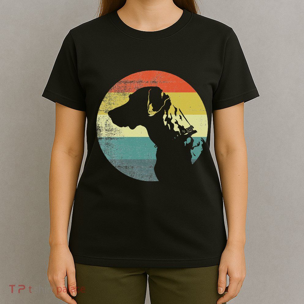 Catahoula Leopard Dog Retro Design T-Shirt