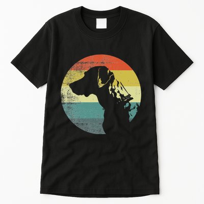 Catahoula Leopard Dog Retro Design Tall T-Shirt