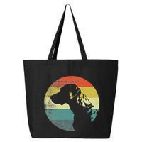 Catahoula Leopard Dog Retro Design 25L Jumbo Tote
