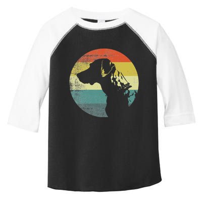 Catahoula Leopard Dog Retro Design Toddler Fine Jersey T-Shirt