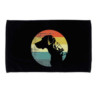 Catahoula Leopard Dog Retro Design Microfiber Hand Towel