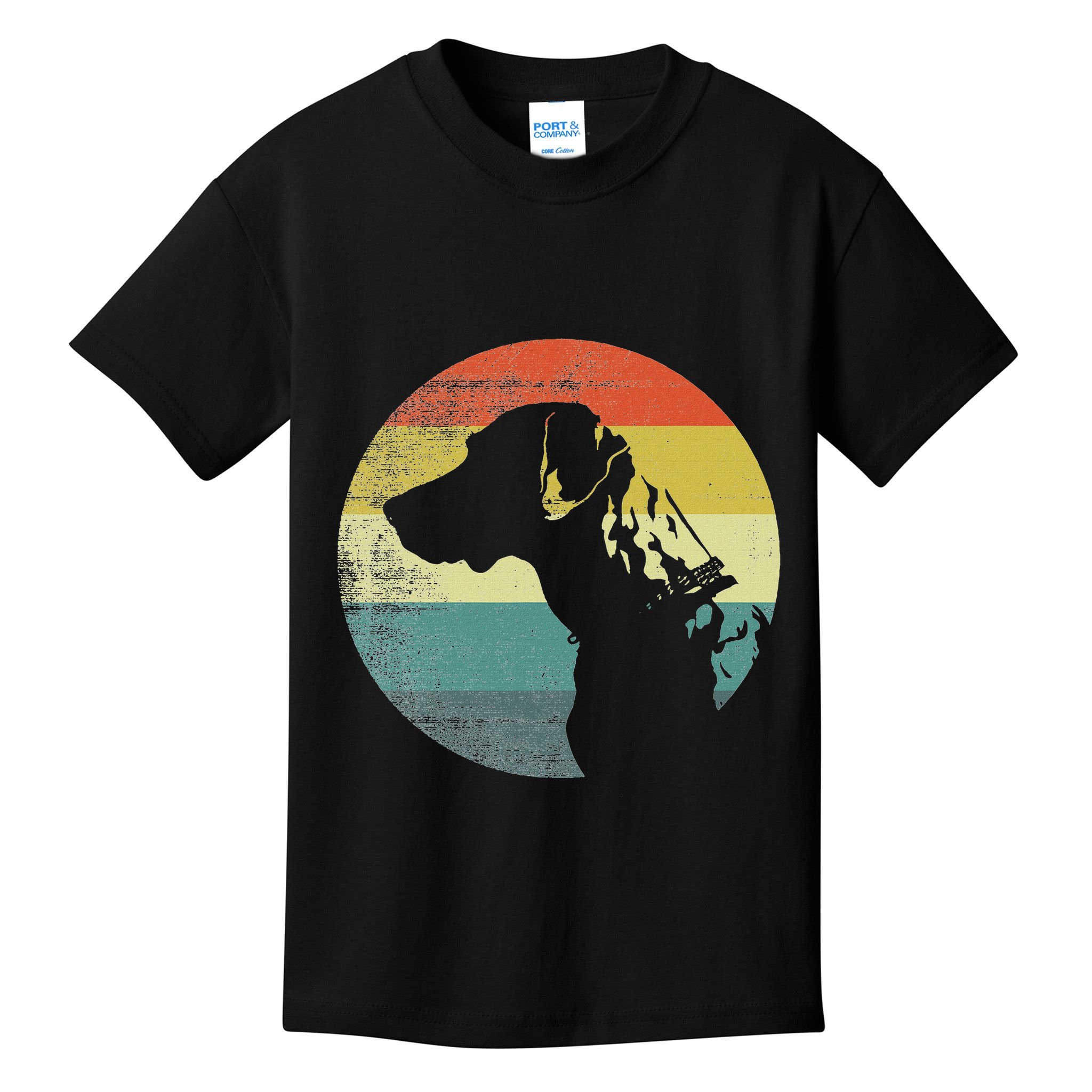 Catahoula Leopard Dog Retro Design Kids T-Shirt