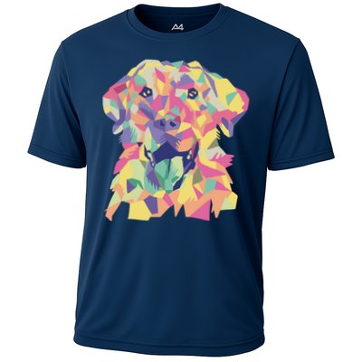 Colorful Labrador Dog Performance Shirt