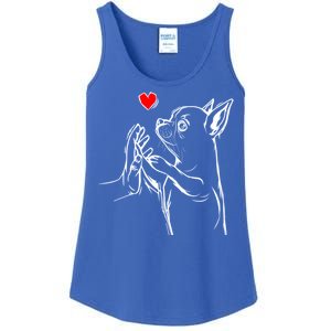 Chihuahua Love Dog Mom Gift Ladies Essential Tank