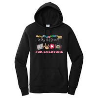 Communication Looks Different For Everyone Autism Awareness Women's Pullover Hoodie