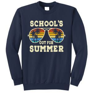 Cute Last Day Of School Schools Out For Summer Teacher Retro Gift Sweatshirt