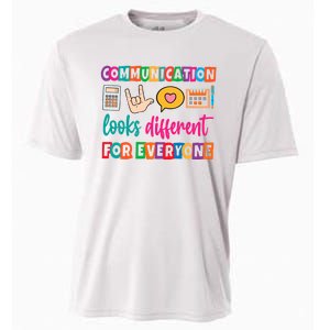 Communication Looks Different For Everyone Cooling Performance Crew T-Shirt