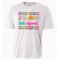 Communication Looks Different For Everyone Cooling Performance Crew T-Shirt