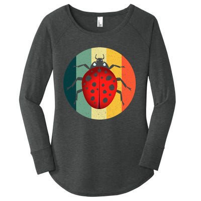 Cool Ladybug Design For Women Ladybug Women's Perfect Tri Tunic Long Sleeve Shirt