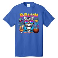 Cute Last Day Of School Year Summer Cat Bruh We Out Student Gift Tall T-Shirt