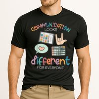 Communication Looks Different For Everyone Autism Awareness Cooling Performance Crew T-Shirt