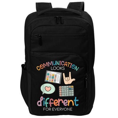 Communication Looks Different For Everyone Autism Awareness Impact Tech Backpack