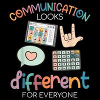 Communication Looks Different For Everyone Autism Awareness Visor