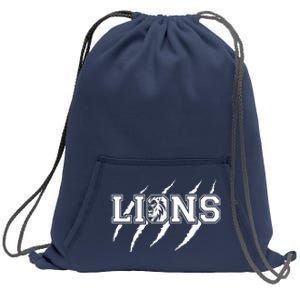 Cool Lions Detroit Football Michigan Sweatshirt Cinch Pack Bag