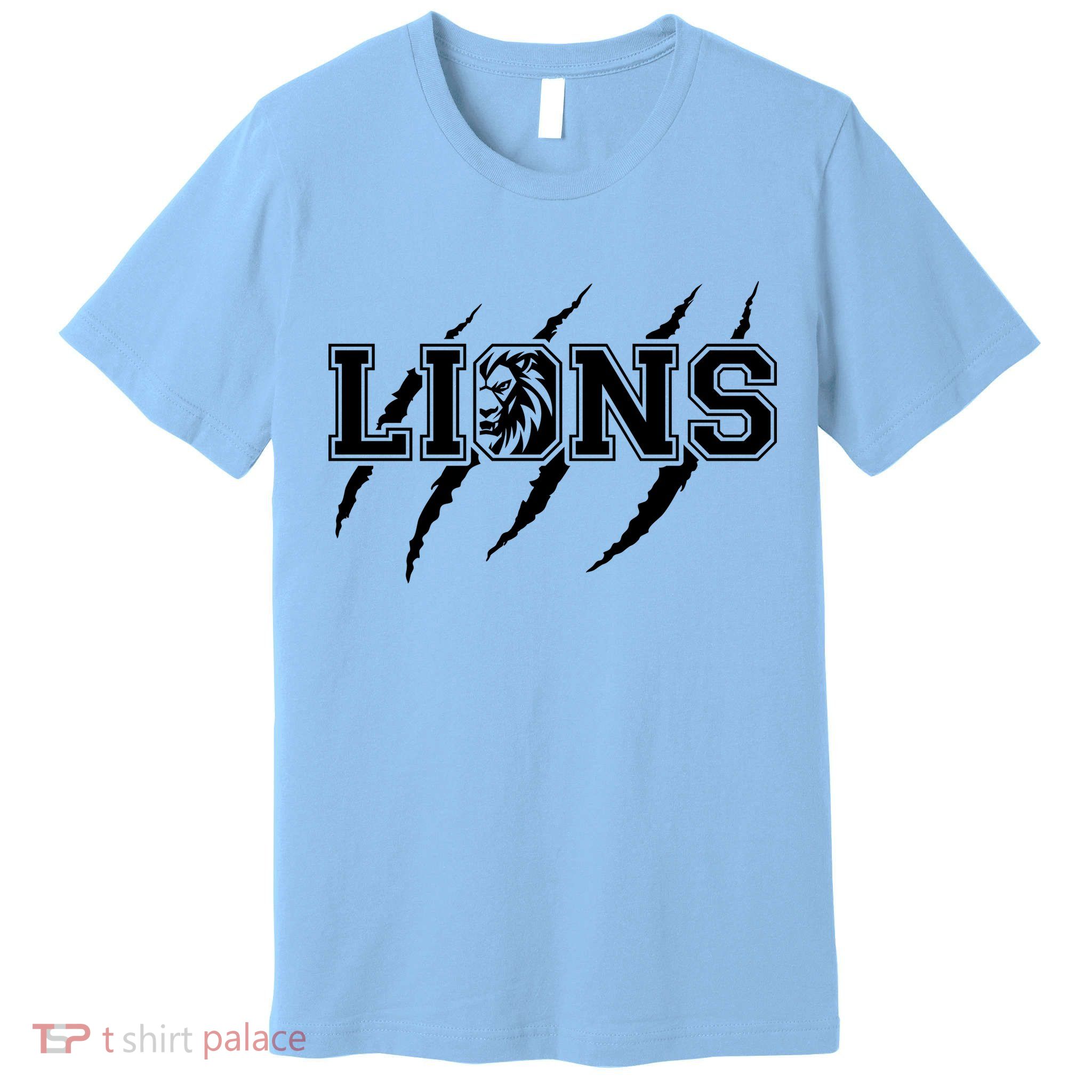 Cool Lions Detroit Football Michigan Premium T-Shirt
