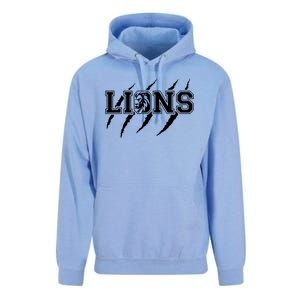 Cool Lions Detroit Football Michigan Unisex Surf Hoodie