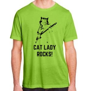 Cat Lady Design Kamala Harris Adult ChromaSoft Performance T-Shirt